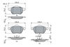 Bosch Brake Pad Set 0 986 494 018 (0986494018)