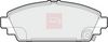 APEC Brake Pad Set, disc brake PAD1435
