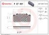 BREMBO Brake Pad Set, disc brake P A7 001