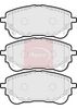 APEC Brake Pad Set, disc brake PAD2317