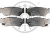 Комплект тормозных колодок, дисковый тормоз OPTIMAL BP-09767 (21907)