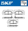 SKF Brake Pad Set, disc brake VKBP 90907 A