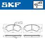 комплект спирачно феродо, дискови спирачки
