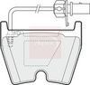 APEC Brake Pad Set, disc brake PAD1378