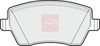APEC Brake Pad Set, disc brake PAD1312