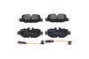 Комплект тормозных колодок, дисковый тормоз KAVO PARTS KBP-10037