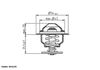 Termostat, chladivo 4820.87D