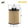 Масляный фильтр WIX FILTERS WL7232