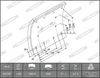 Ferodo Brake Lining Kit, drum brake K19116.1-F3660