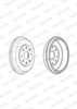 Ferodo Brake Drum FDR329322