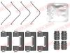 Комплектуючі, колодки дискового гальма QUICK BRAKE 109-0163
