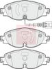 APEC Brake Pad Set, disc brake PAD1902