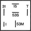 Hella 5WG 003 620-091 Relay, wipe-/wash interval