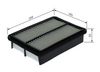BOSCH Air Filter F 026 400 747
