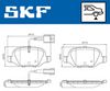 комплект спирачно феродо, дискови спирачки