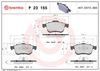 BREMBO Brake Pad Set, disc brake P 23 155