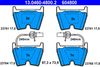 Комплект тормозных колодок, дисковый тормоз ATE 13.0460-4800.2 (604800, 23751, 23764, 23765)