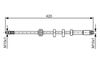 Гальмівний шланг BOSCH 1 987 476 637 (BH330)