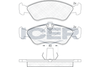 Комплект гальмівних колодок, дискове гальмо ICER 181152 (21190, 21862)