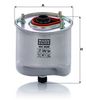 filtr paliva FORD WK9046