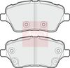 APEC Brake Pad Set, disc brake PAD1905