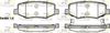 Комплект гальмівних колодок, дискове гальмо ROADHOUSE 21264.02 (PSX2126402, 24602, D1274-8390)
