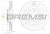 Гальмівний диск BREMSI CD7238V (DBB238V)