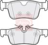 APEC Brake Pad Set, disc brake PAD2148
