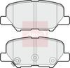 APEC Brake Pad Set, disc brake PAD1890