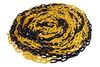 Laser Tools Plastic 6mm Chain 25m (Black/Yellow)