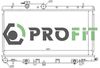 Радіатор охолодження двигуна PROFIT 1740-0350