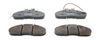 Sada brzdových destiček, kotoučová brzda FVR792