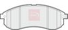 APEC Brake Pad Set, disc brake PAD1405