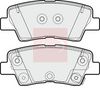 APEC Brake Pad Set, disc brake PAD1989