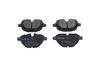 Комплект гальмівних колодок, дискове гальмо KAVO PARTS KBP-10073