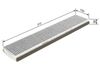 BOSCH Filter, cabin air 1 987 432 318