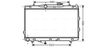 Радіатор охолодження двигуна AVA QUALITY COOLING KAA2074