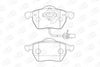 Champion Brake Pad Set, disc brake 573037CH