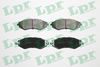 Комплект гальмівних колодок, дискове гальмо LPR 05P729 (23235, 05P729, 23236, 23234)