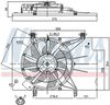 Nissens Fan, engine cooling 85768