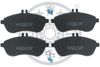 Комплект тормозных колодок, дисковый тормоз OPTIMAL BP-12387 (24306)