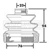 First Line FCB6311 Bellow, drive shaft