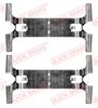 Комплектуючі, колодки дискового гальма QUICK BRAKE 109-0204