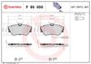 Комплект гальмівних колодок, дискове гальмо BREMBO P 85 050 (23445, 21479, D638 7516)