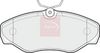 APEC Brake Pad Set, disc brake PAD1240