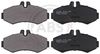 Комплект гальмівних колодок, дискове гальмо A.B.S. 37095
