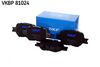 SKF Brake Pad Set, disc brake VKBP 81024