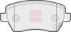 APEC Brake Pad Set, disc brake PAD1466