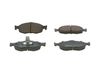 Комплект гальмівних колодок, дискове гальмо BOSCH 0 986 460 969 (BP538, E11 90R-01356/7595, 21394, 7528-D648)