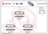 BREMBO Brake Pad Set, disc brake P 30 106